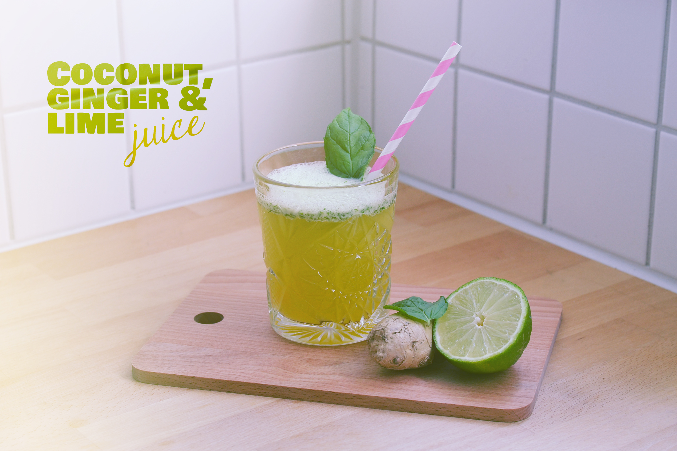 Coconut & Lime Juice // bananabloom.com