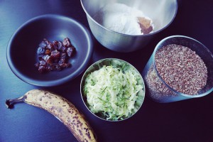 Gluten Free Banana Zucchini Bread // http://BananaBloom.com #vegan #glutenfree #bread