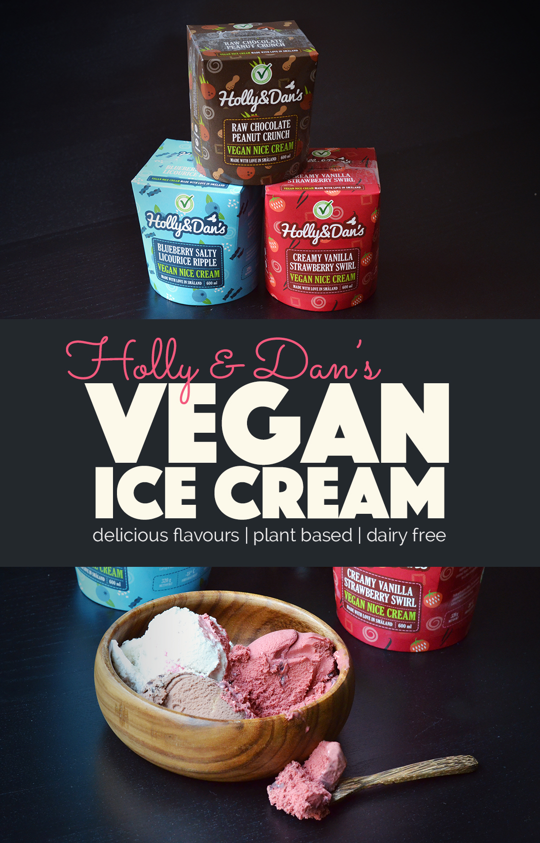 Holly & Dan's Vegan Ice Cream | http://BananaBloom.com