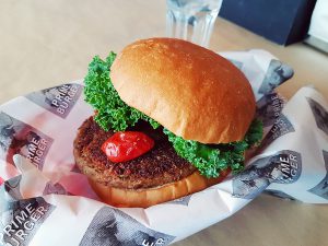 Vegan Burgers at Prime Burger | http://BananaBloom.com #veganburger