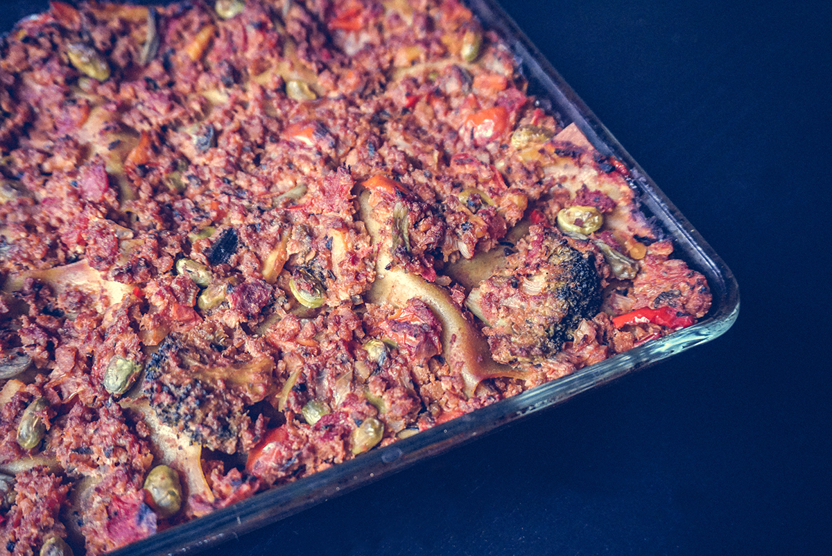 Vegan Lasagna That Pretty Much Cooks Itself