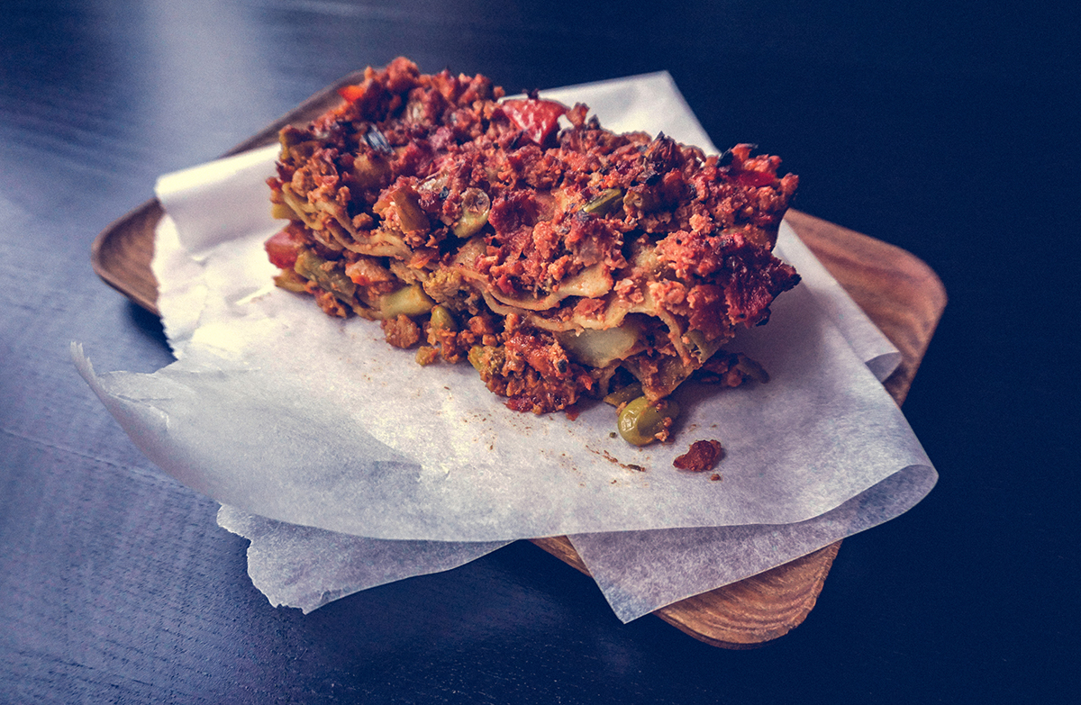 Vegan Lasagna That Pretty Much Cooks Itself