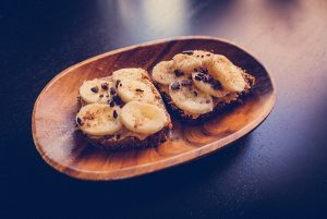 Peanut Butter Banana Toast | http://BananaBloom.com