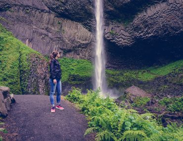 The Gorge Waterfalls in Portland, OR | BananaBloom.com