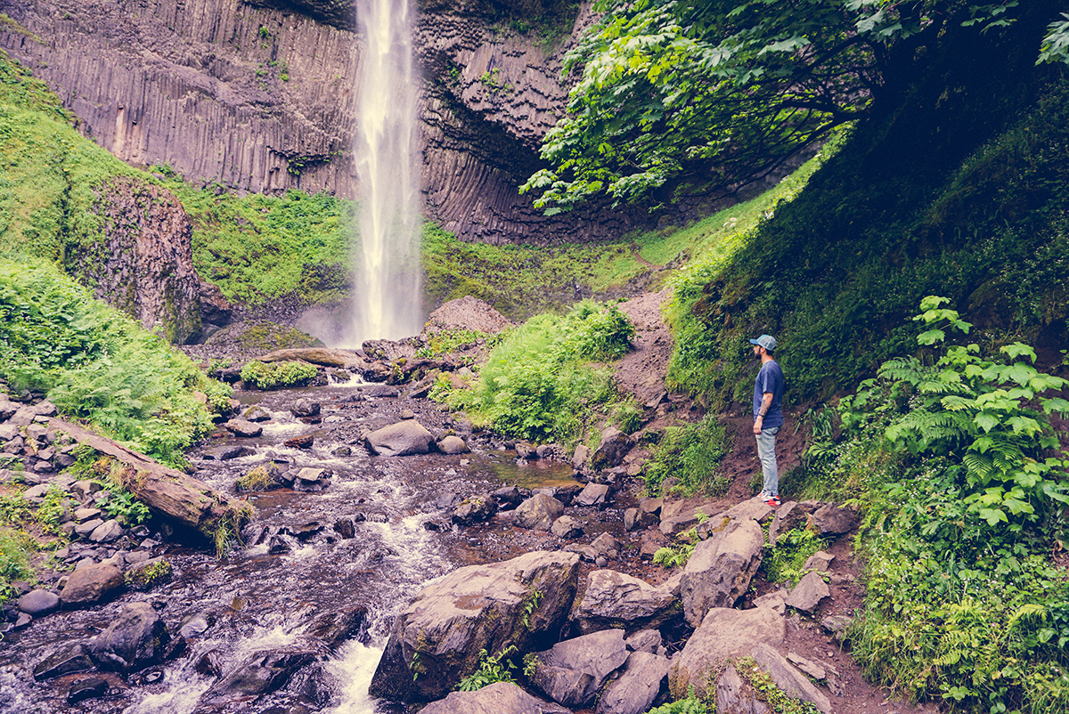 The Gorge Waterfalls in Portland, OR | BananaBloom.com