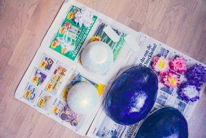 How to make upcycled Easter Eggs